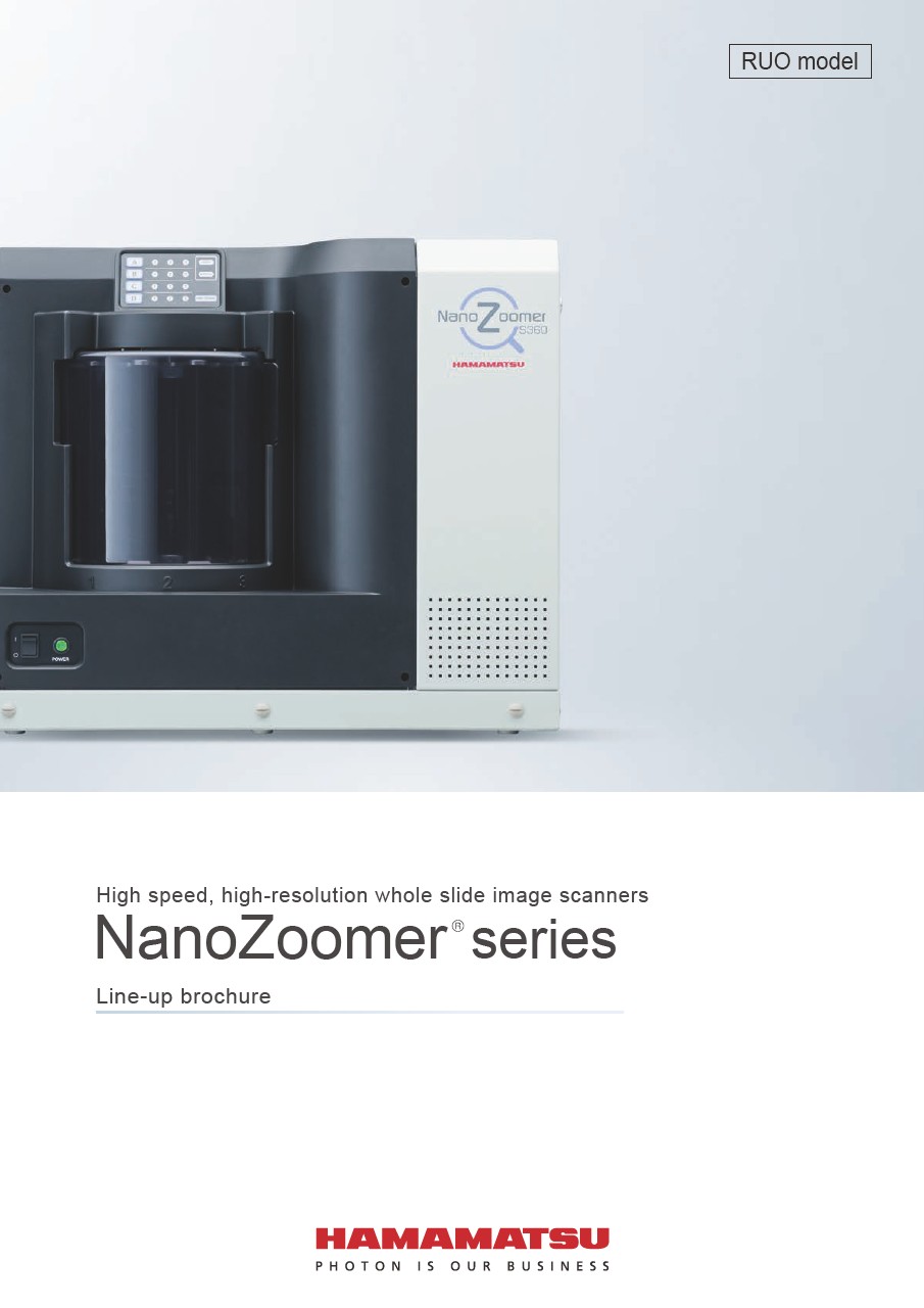 NanoZoomer series Line-up brochure