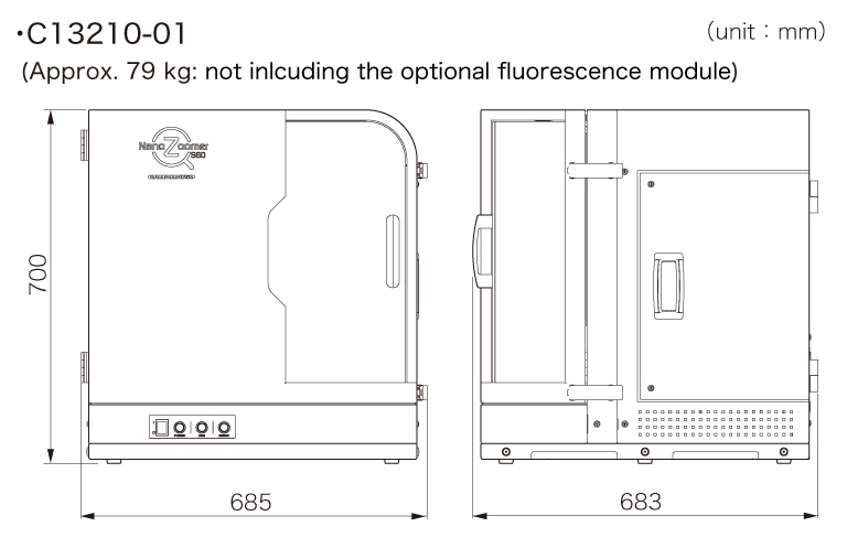 c13210 dimensional outline