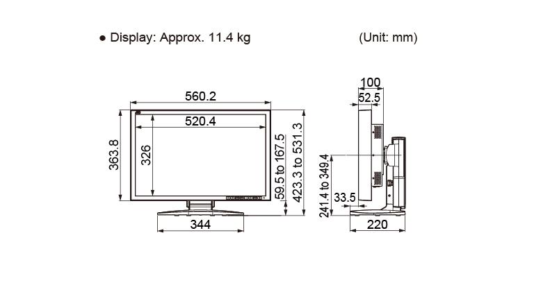 c13220 dimensional outline