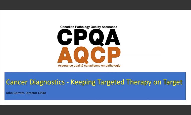 Cancer diagnostics - keeping targeted therapy on target